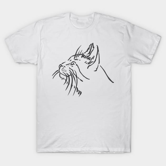 Wishful Whiskers T-Shirt by lou351007